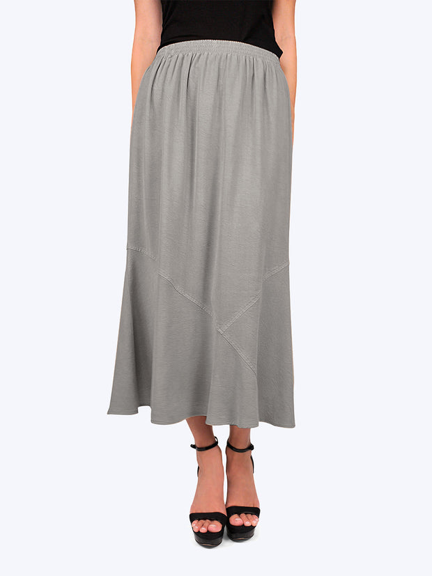Tianello TENCEL™ Panel Skirt-Slate