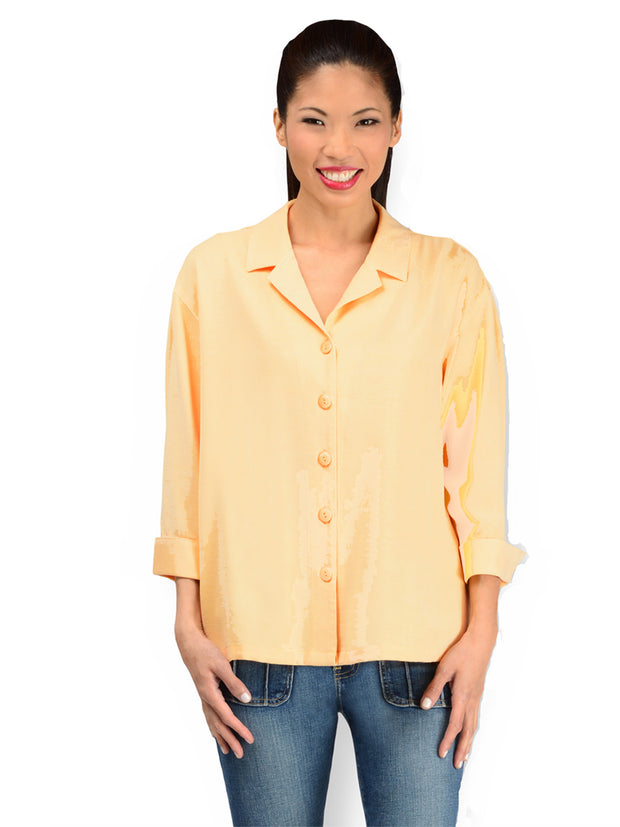 Tianello TENCEL™ "Aida" Blouse -Butter