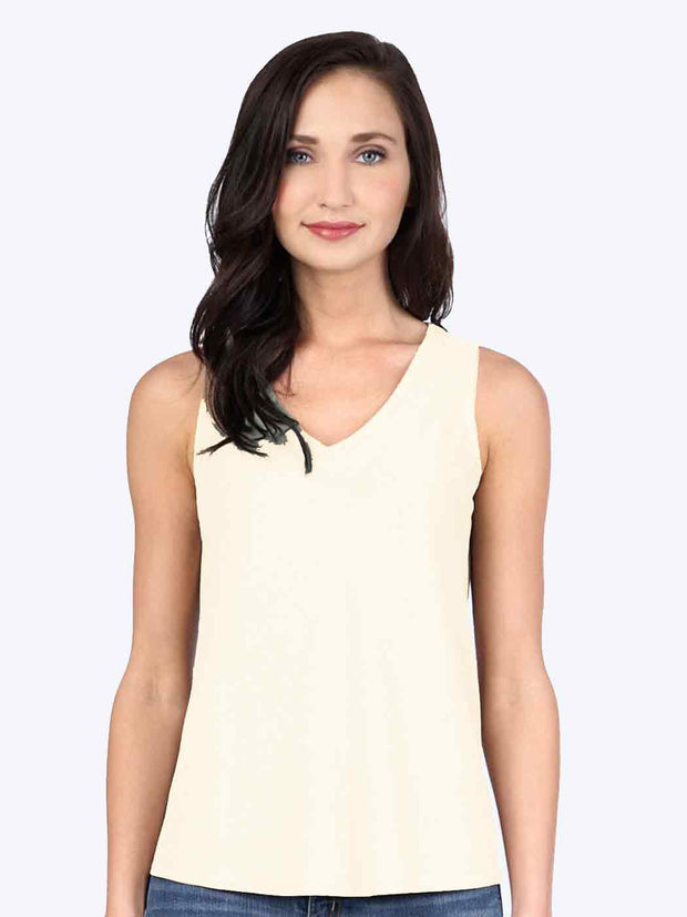 TENCEL™ Erika Bias Tank Top - Natural