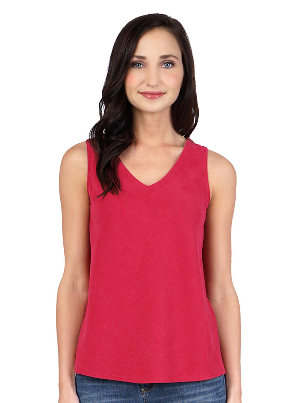 TENCEL™ Erika Bias Tank Top-Vintage Rose