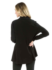 Tianello TENCEL Knit Jersey "Aneza" Jacket-Black