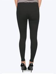 Tianello TENCEL™ "Whisper" Knit Classic Legging-Black