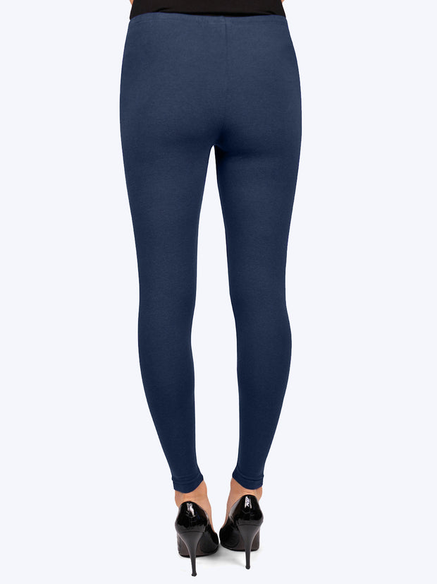 Tianello TENCEL™ "Whisper" Knit Classic Legging-Cobalt