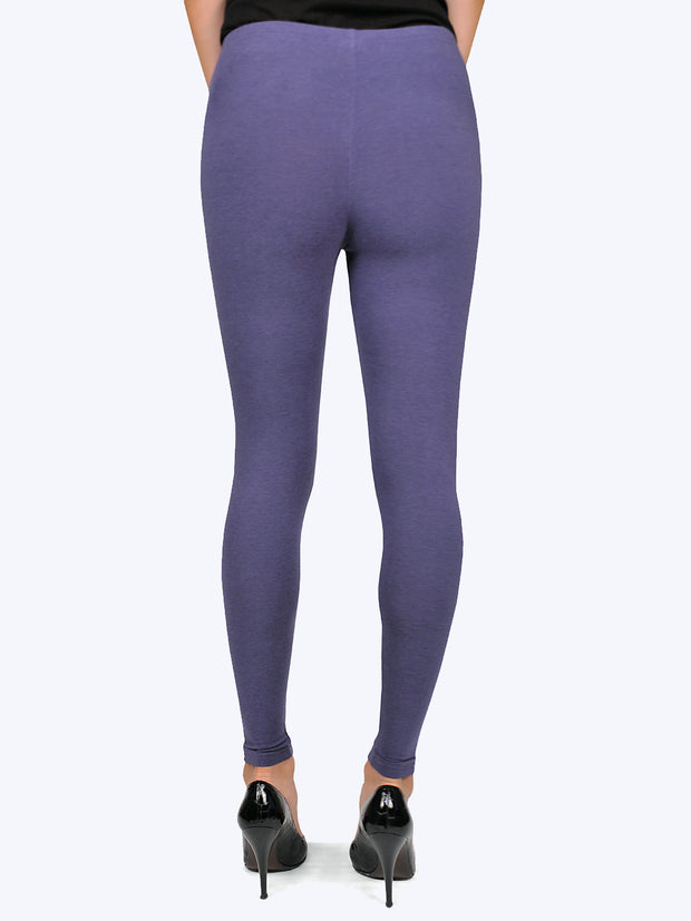 Tianello TENCEL™ "Whisper" Knit Classic Legging-Dusty Lilac