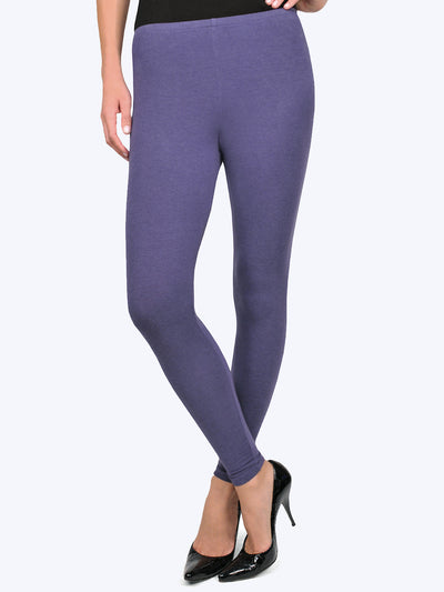 Tianello TENCEL™ "Whisper" Knit Classic Legging-Dusty Lilac