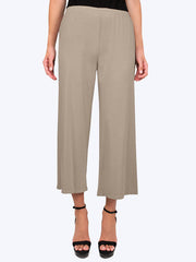 Tianello TENCEL™ Whisper Knit Flood Pant-Liné
