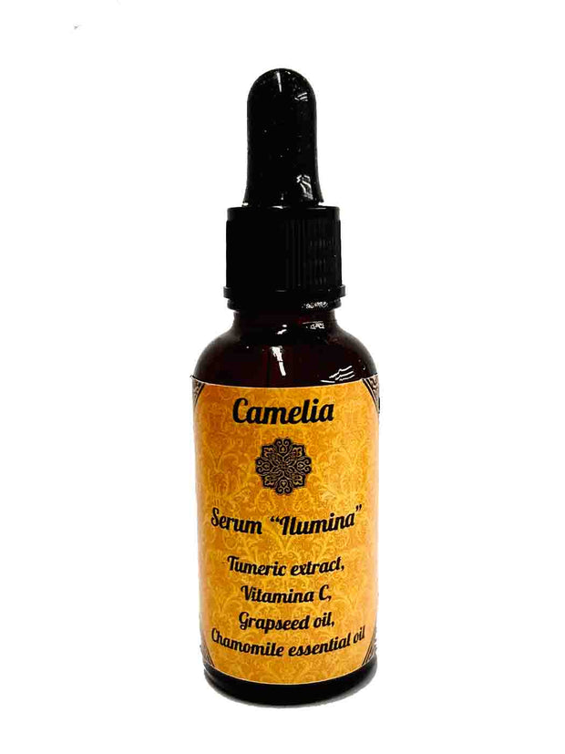 Camelia Tumeric, Vitamin C, Chamomile  Essential Facial Serum