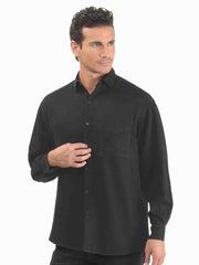 Tianello TENCEL™ Men's ""Best Damn Shirt" "Long"-Black