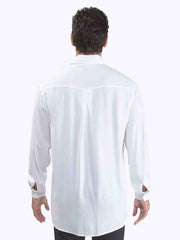 Tianello TENCEL™ Men's ""Best Damn Shirt" "Long"-White