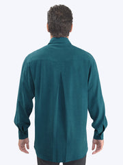Tianello TENCEL™ Men's ""Best Damn Shirt"-Midnight Teal