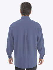 Tianello TENCEL™ Men's ""Best Damn Shirt"-Sapphire