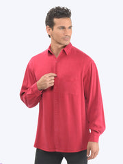Tianello TENCEL™ Men's "Best Damn Shirt"-Velvet Pink