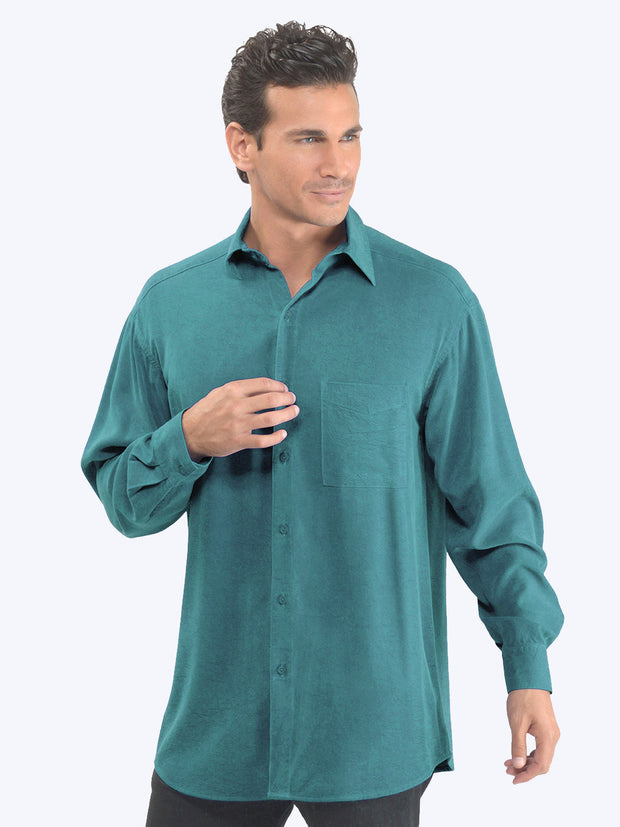 Tianello TENCEL™ Men's "Best Damn Shirt"-Vera Cruz