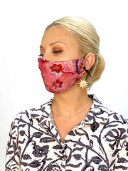 Fashion Face Masks “Limited Edition” (Washable SILK 4 pack assorted prints)